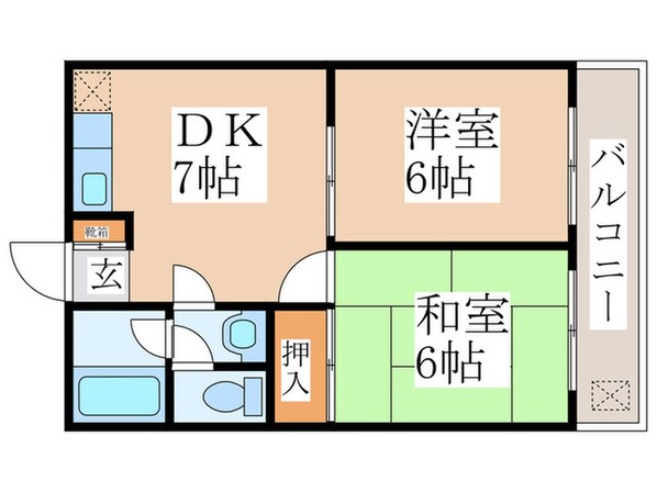 ワコ－レエレガンス青梅の物件間取画像